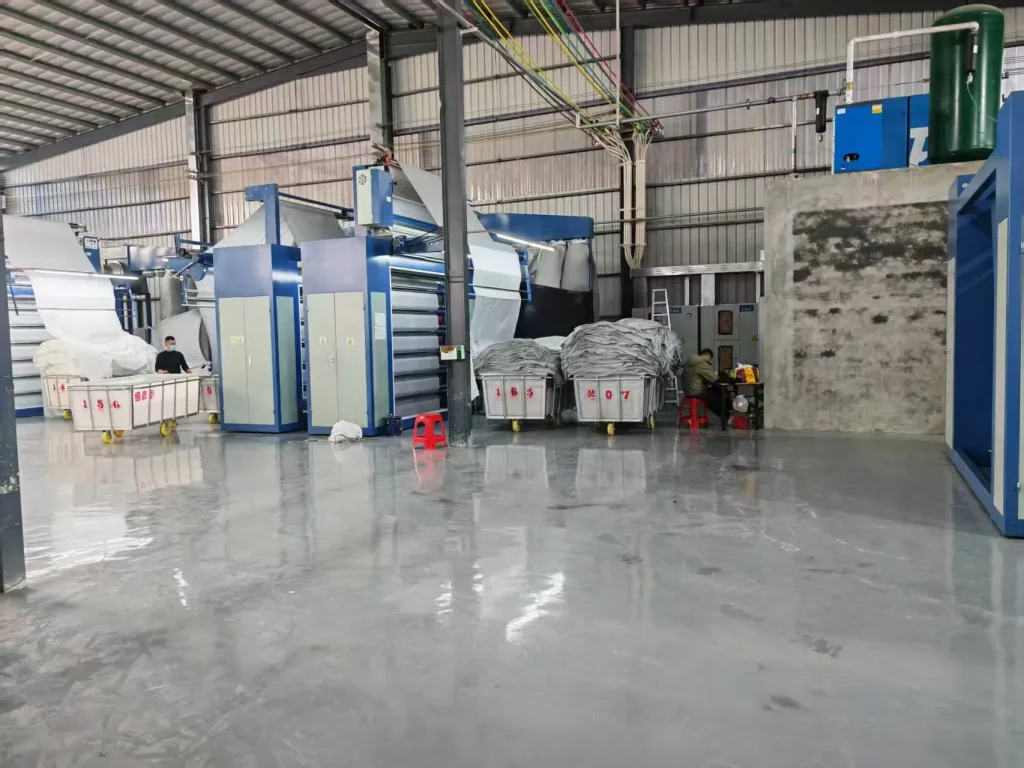 Automated textile production equipment