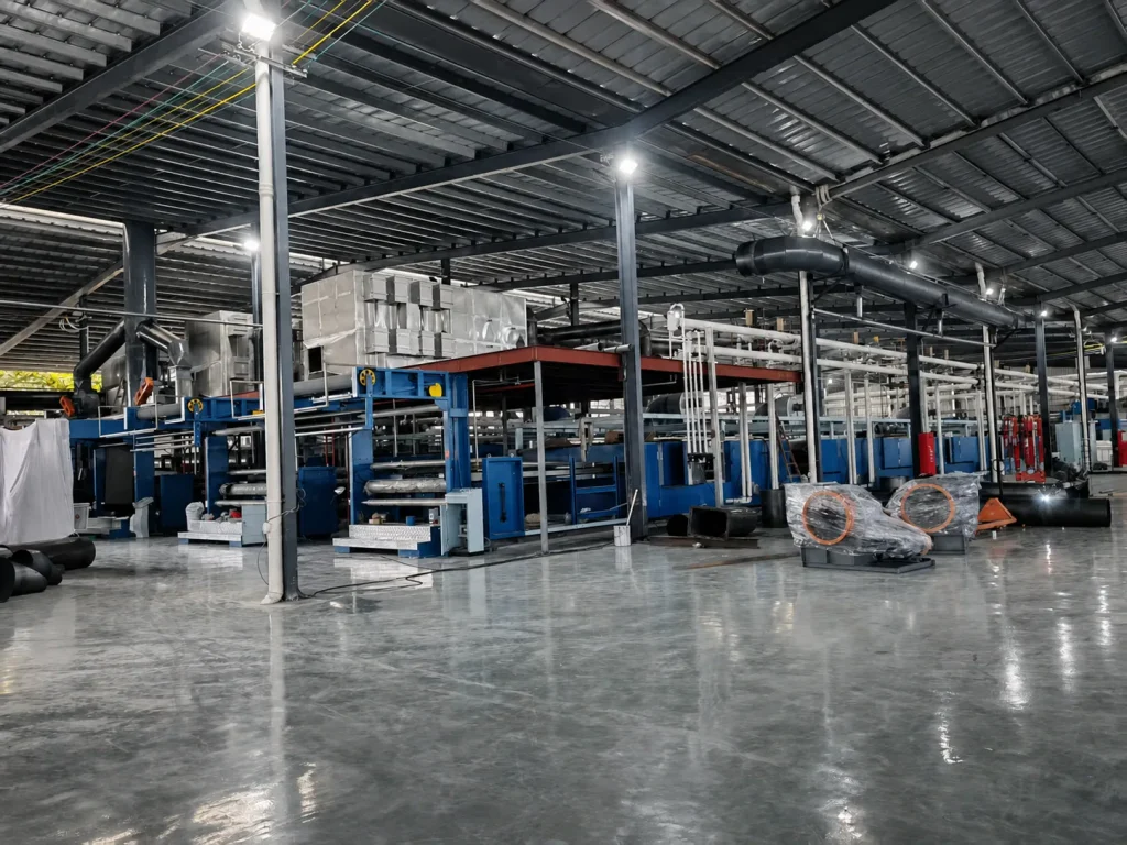 Automatic fabric cutting equipment