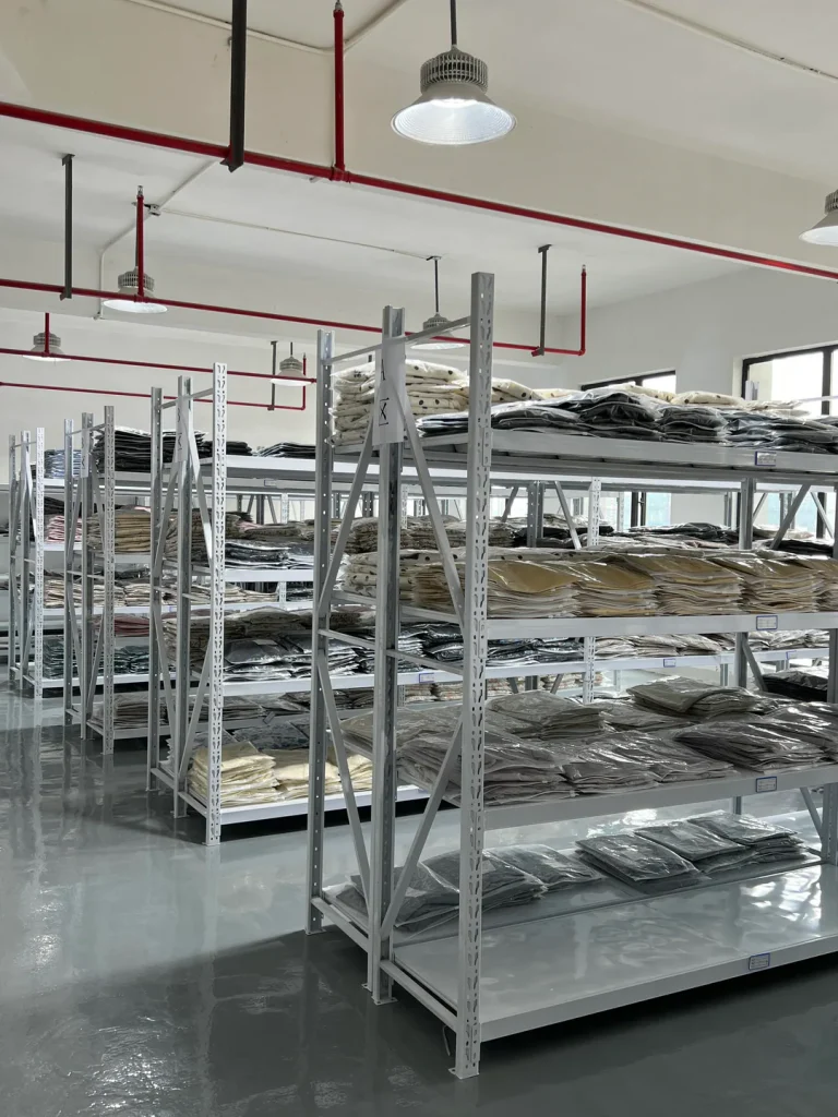 Finished garment warehouse