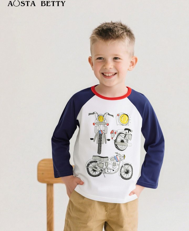 Children’s Crew-Neck Short-Sleeve Shirt wholesale clothing product