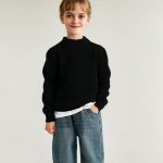 wool sweater base layer for autumn and winter gallery image 1