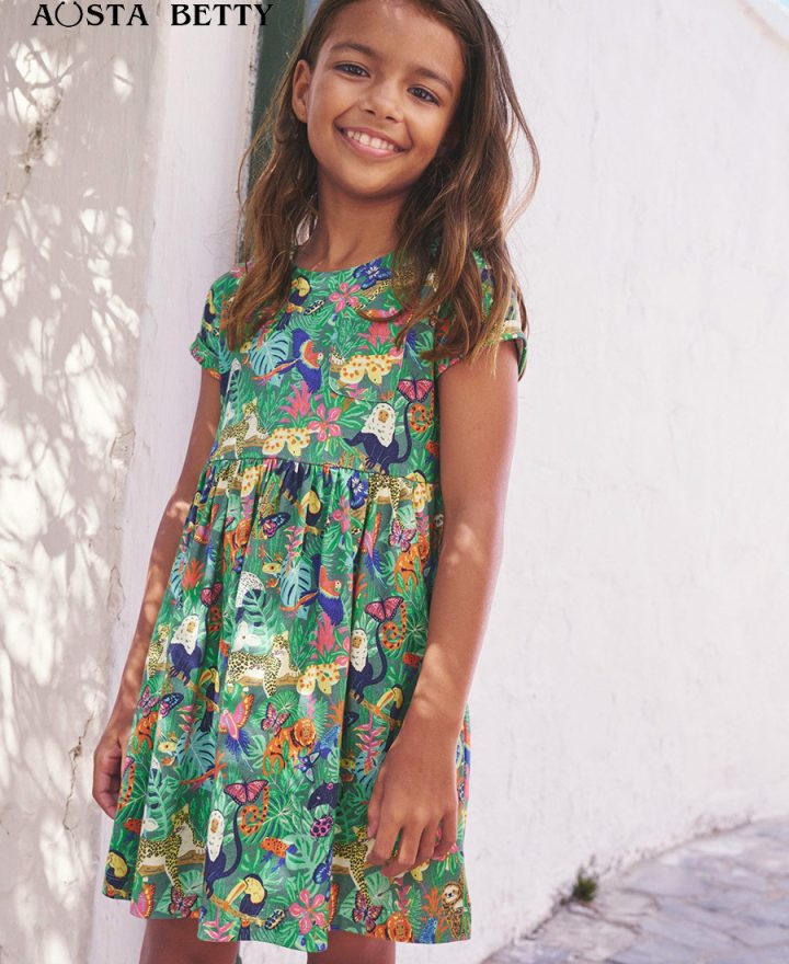 Short-Sleeve Dresses for European and American Girls wholesale clothing product