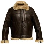 Suede faux fur coat gallery image 2