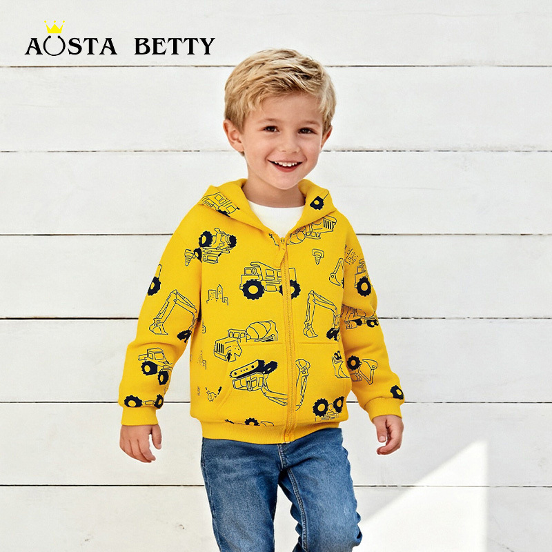 Children’s Cotton Sweatshirt Jacket