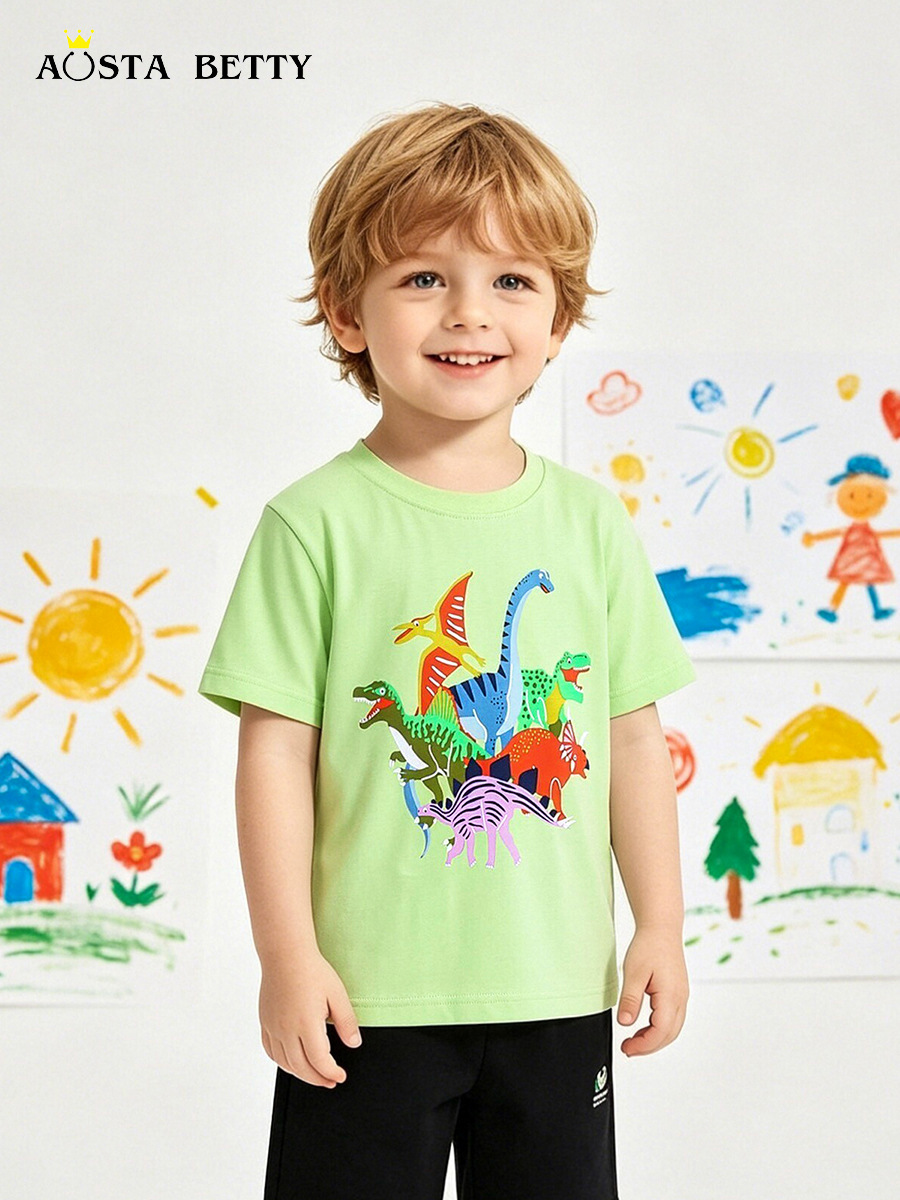 Children’s Crew-Neck Short-Sleeve Shirt